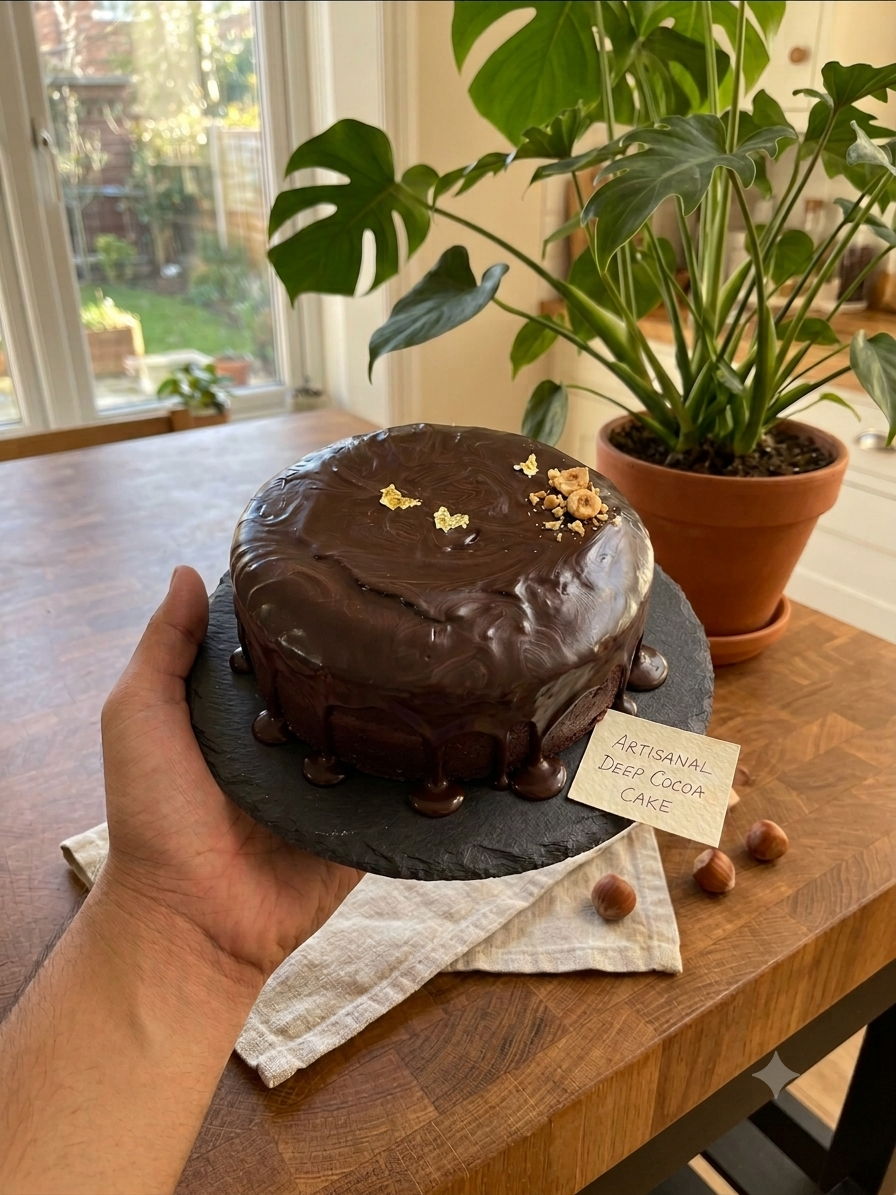 Artisanal Deep Cocoa Cake