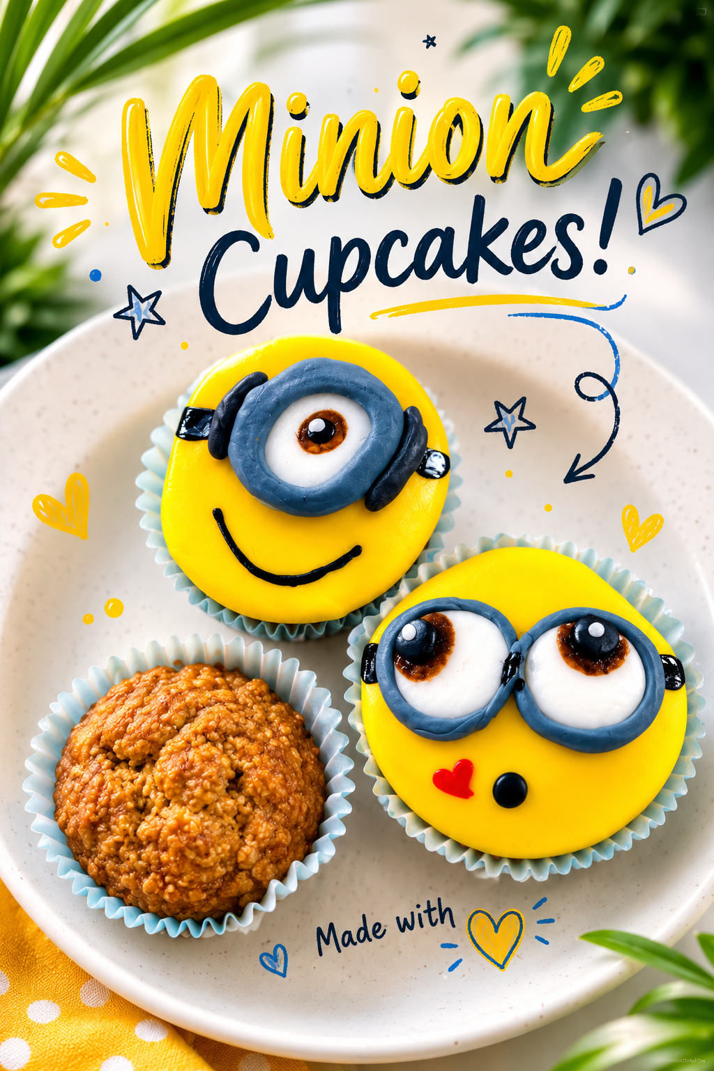 Minion Cupcakes